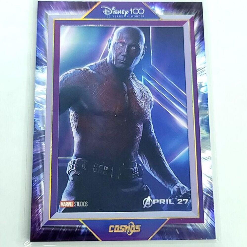 Drax Infinity War 2023 Kakawow Cosmos Disney 100 All Star Movie Poster 056/288